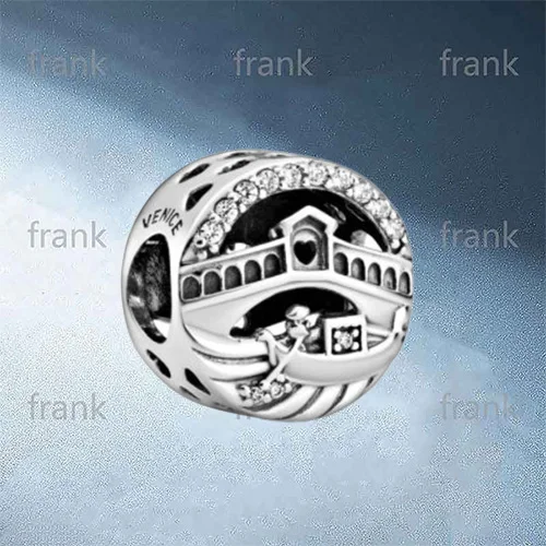 

798925C01 Venice Rialto Bridge Openwork Charm