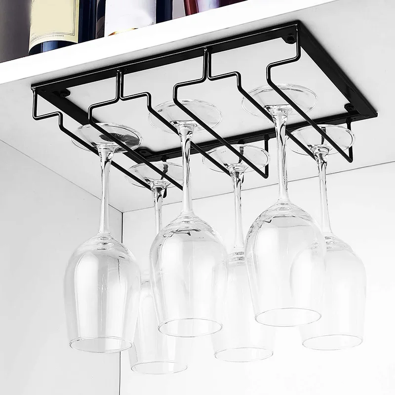 

Goblet Holder Inversion Hanging Wine Glass Holder Household Wine Bar Decoration PAK55