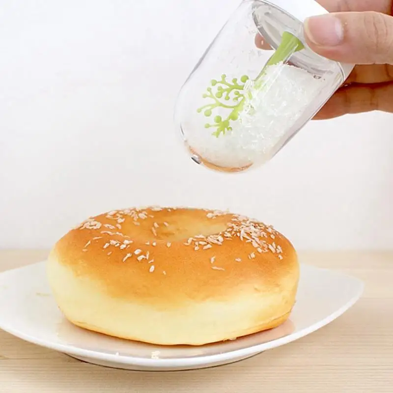 

Justdolife 4PCS Spice Containers Lovely Animal Plant In Dome Spice Shaker Pepper Seasoning Bottles For Kitchen Dining Room