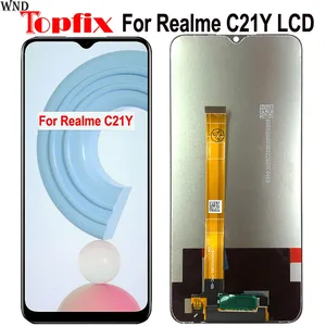 100% Tested Original For OPPO Realme C21Y LCD Display Touch Screen Digitizer Assembly RMX3261 LCD For Phone 6.5 Realme C21Y LCD