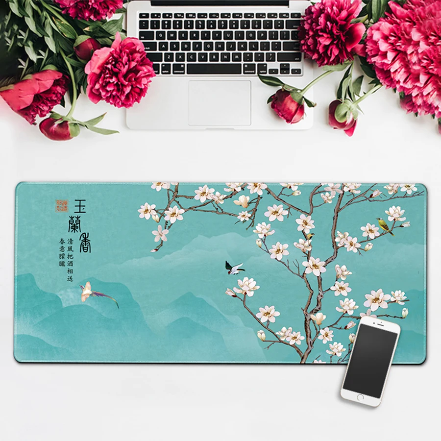 mouse pad office computer desk mat table large lockedge gamer chinese keyboard laptop cushion desk non slip mat gamer mousepad free global shipping