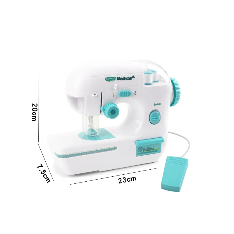 Детская имитация швейной машины игрушечная мини-мебель обучающий дизайн одежды