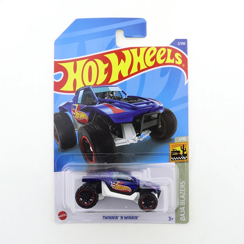 

2022A No.02 Hot wheels Hot Small Sports Car 1/64 Alloy Die-Casting Car Model TWINNIN N WINNIN