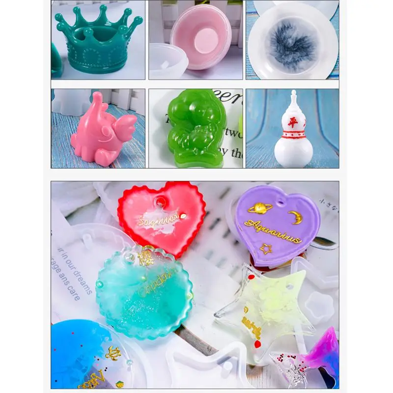 

15 Colors Epoxy Pigment UV Resin Coloring Dye Liquid Colorant Glitter Fillings for resin jewelry making crafts decorations