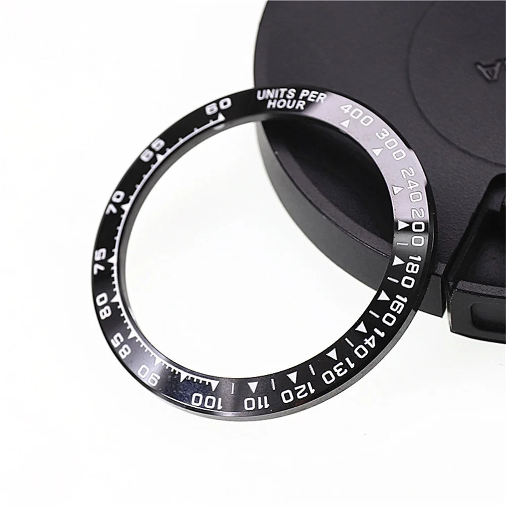 Высококачественная керамическая Безель 38 5 мм заменяемая неоригинальная вставка