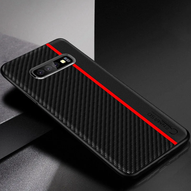 Красный Для samsung S10 чехол защитную крышку для samsung Galaxy S11 S10 S9 S8 плюс S10e 5 г обратите внимание; размеры 9 и 10 A50 A70 A7 A8 A9 чехол - Цвет: Красный