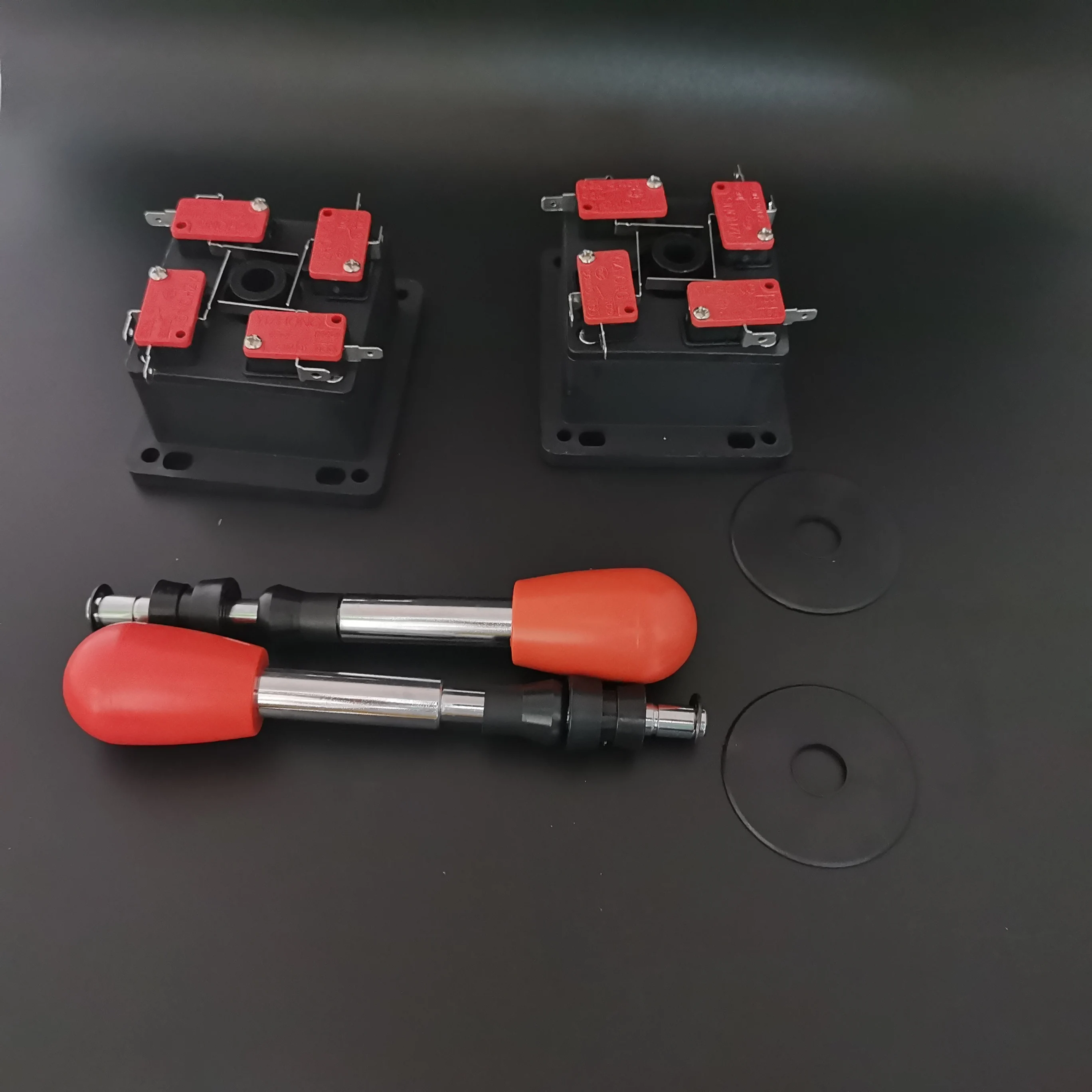 2 шт./лот SNK Neo Geo джойстик в американском стиле черный 4/8 Way Stick Прочный Стиль HAPP