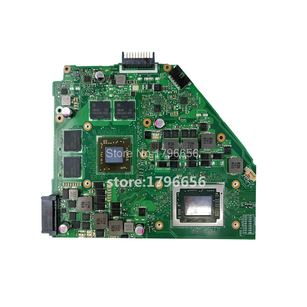 Материнская плата для For Asus X550I X550IK X550IU 2 Гб видеокарта + 4G RAM материнская ноутбука |