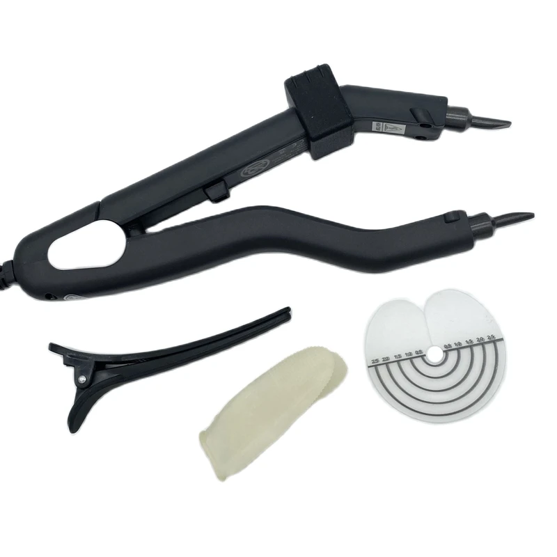 Новый дизайн 220-градусного умного мини-коннектора для волос с регулируемой температурой L601 для расширения путем сплавления.