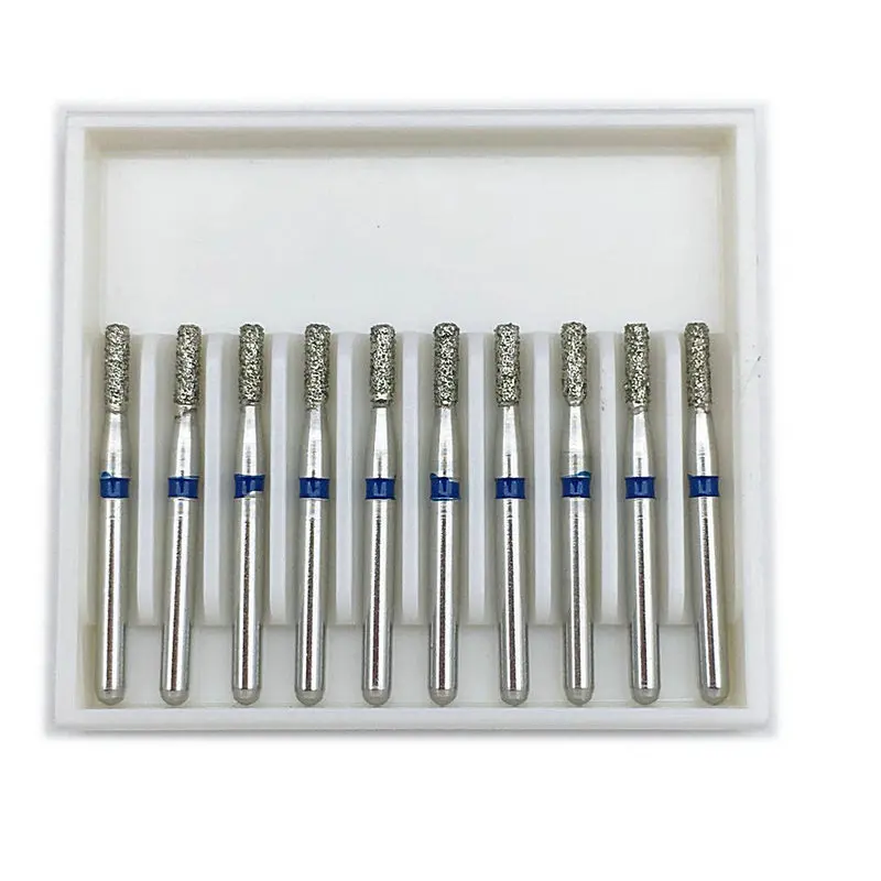 10 шт. Стоматологические алмазные буры FG высокоскоростные Буры для полировки