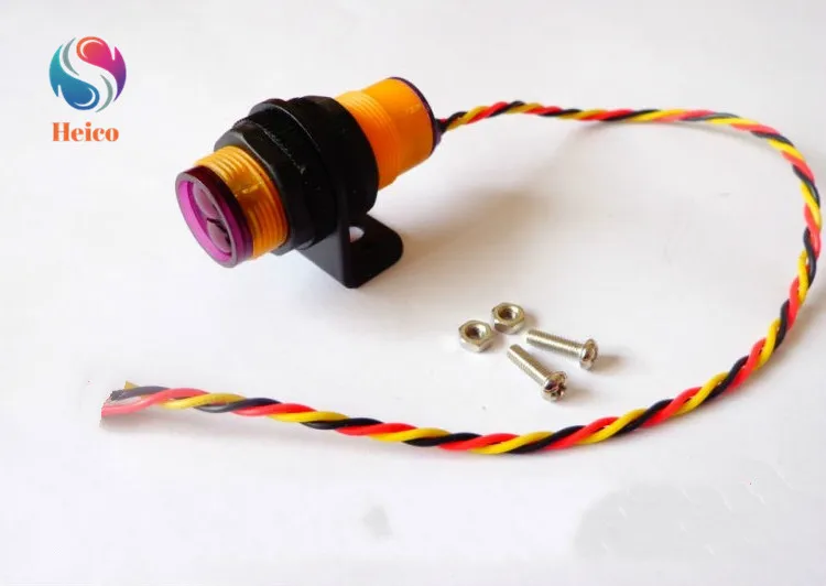 

E18-D80NK Infrared Obstacle Avoidance Photoelectric Sensor 3-80cm Adjustable Track Proximity Switch