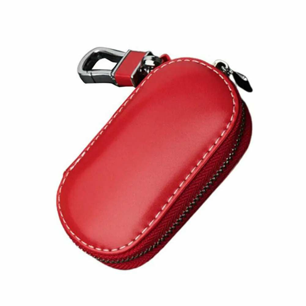 

Zipper Car Key Pack Pack Practical Small Bags Cage Case Fob For Car Key