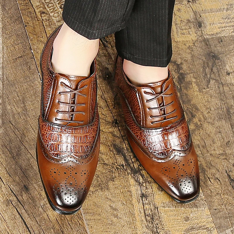 

Men Black Shoes Male Shoe Zapatos Cuero Hombre Scarpe Uomo Shoes Men Formal De Casual Men's Summer For Casuales Para Leather