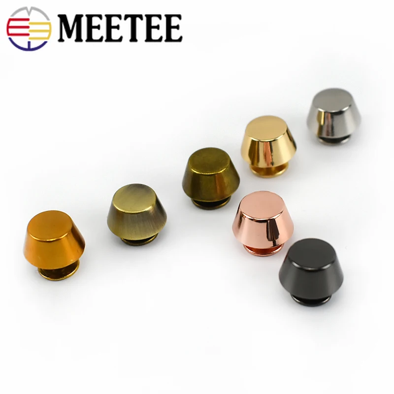 20/50 шт. металлические гвоздики Meetee в виде грибов заклепки пряжка сумка