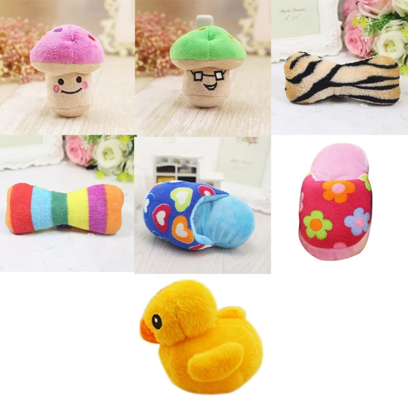 Питомец собака щенок желтая утка Гладкий мягкий короткий плюшевый жевательный