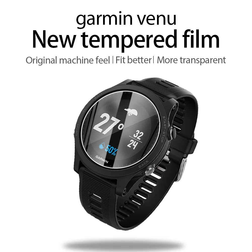 2 + 1 защитный чехол Защита экрана для часов Garmin forerunner 45 45S Мягкий из ТПУ Защитная