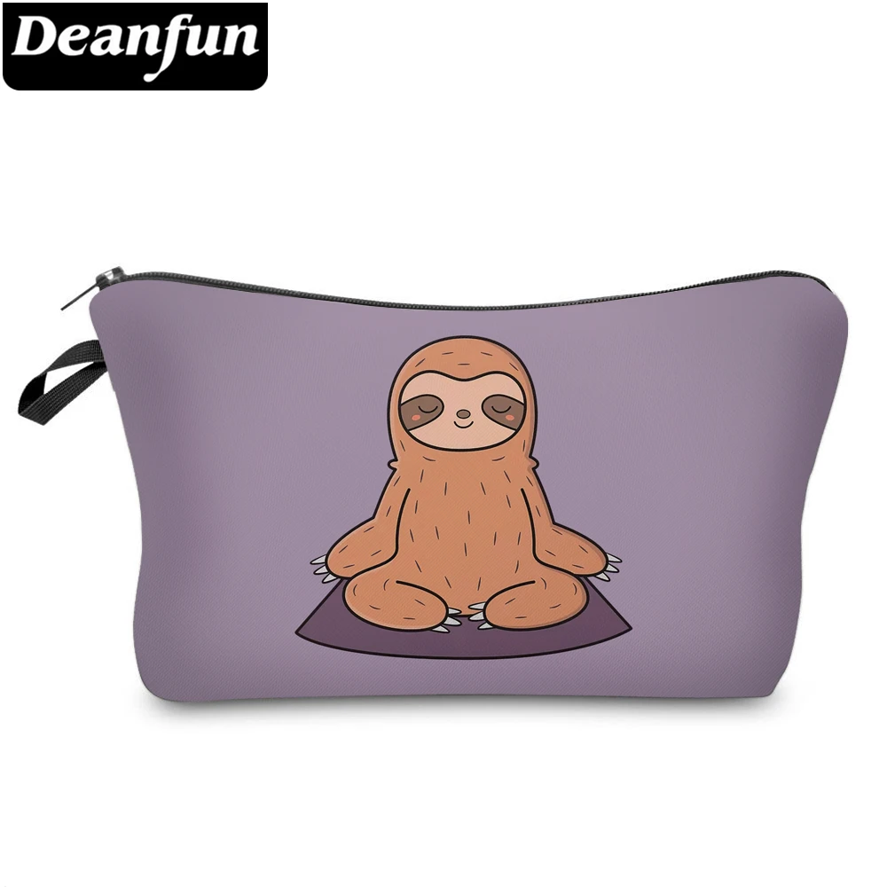 Deanfun фиолетовый Ленивец косметичка маленький пляжный кошелек Водонепроницаемый