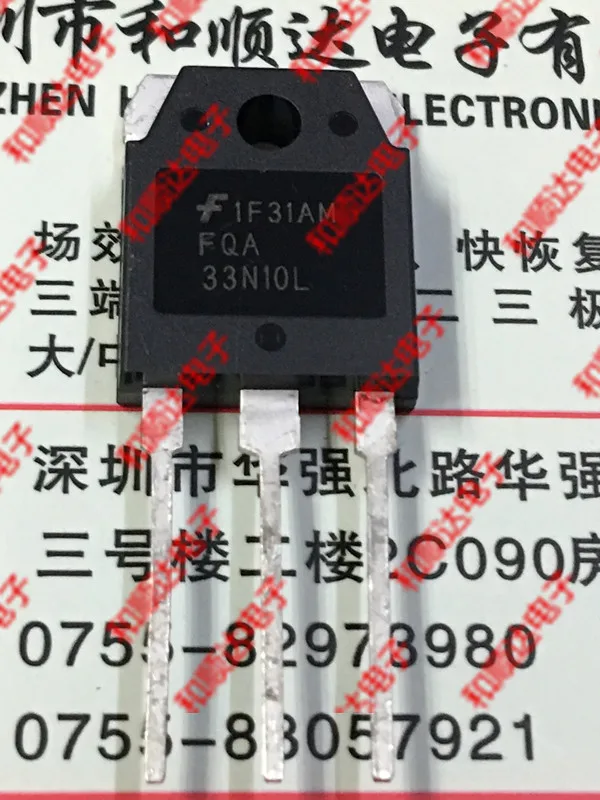 

10 шт./лот FQA33N10L новые имеющиеся в наличии TO-3P 100V 36A