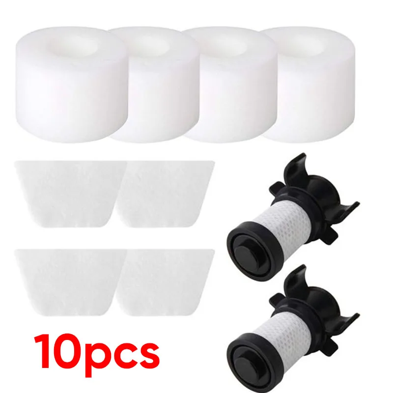 

10pcs Filters For Shark IONFlex DuoClean IF100/IF150/IF160/IF170/IF180/IF200
