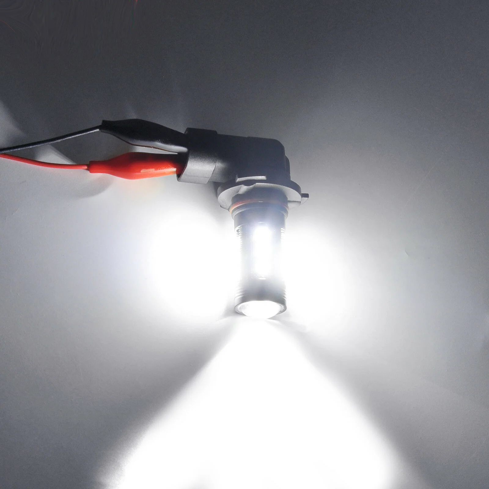 

2Pcs White 9005 HB3 15-SMD LED Daytime Running/High Beam Lights Bulbs High Brightness Fit All Cars