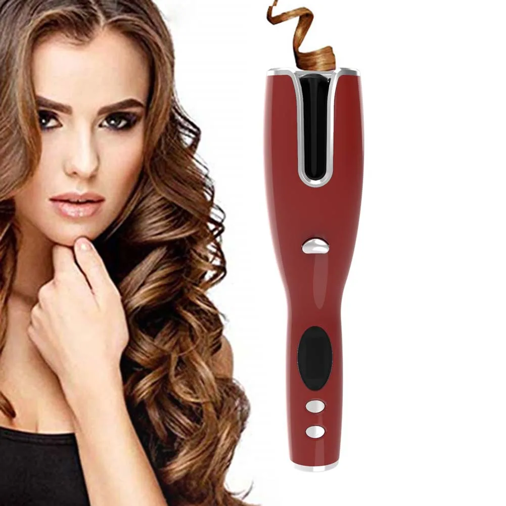 

Wireless Automatic Hair Curler Multifunction USB Charging Curling Iron Rollers Machine Pro Mini Ceramic Curling Irons Crimper