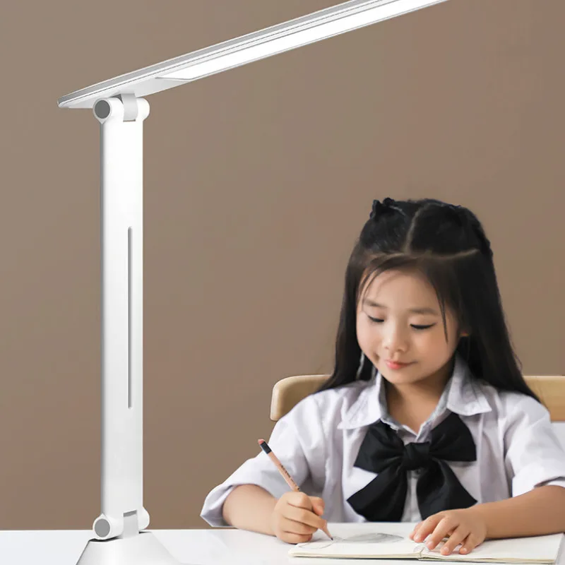

Folding Touch Desk Lamps White Usb Charging Port Eye Protection Reading Study Desk Lamps Led Lampara Mesa Home Decorative DG50DL