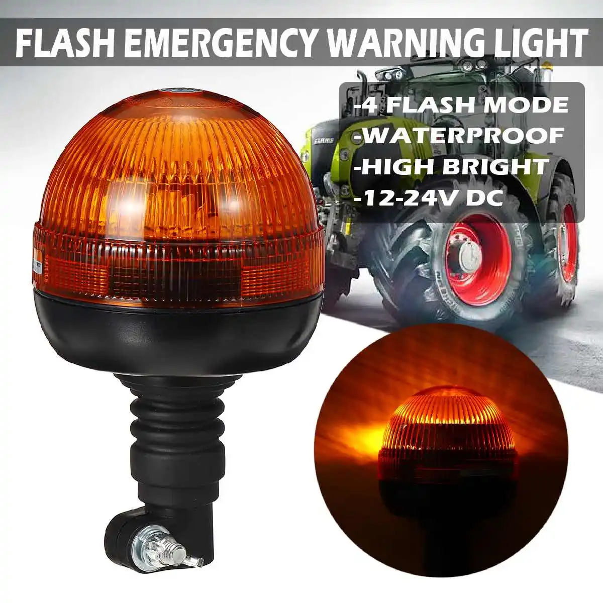 

E9, вращающийся мигающий авариПредупреждение ный световой сигнал, светодиодный стробоскоПредупреждение для автомобиля, грузовика, водонеп...