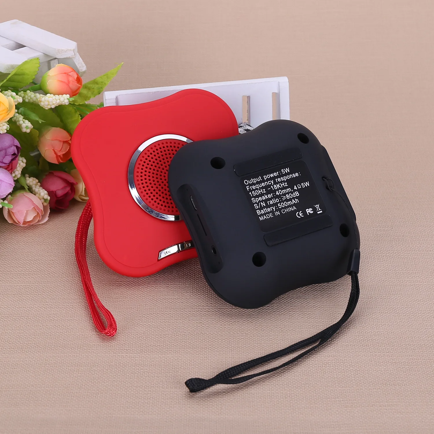 

Wireless Bluetooth Speaker Waterproof Shower Speaker Portable Speaker Mini Car Handsfree Call Music Suction Mic For Phone