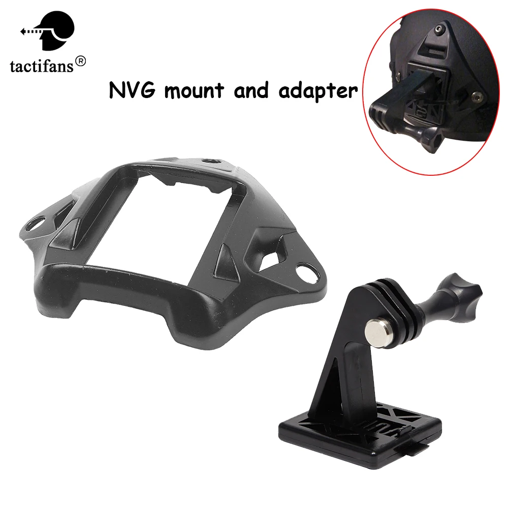 Тактический шлем NVG ночного видения, быстрая защита VAS, адаптер для камеры, базовое фиксированное Крепление для GoPro Xiaomi YI SJCAM, аксессуары для пейнтбола Тактический шлем NVG ночного видения, быстрая защита VAS, адаптер для камеры, базовое фиксированное Крепление для GoPro Xiaomi YI SJCAM, аксессуары для пейнтбола