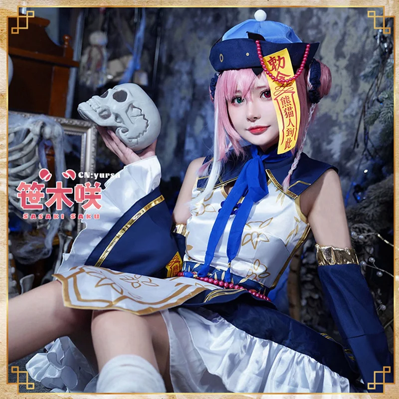 

Hololive VTuber Sasaki Saku Cosplay Costumes Women Cute Dress Vampire Suit Halloween Carnival Uniforms Custom Made