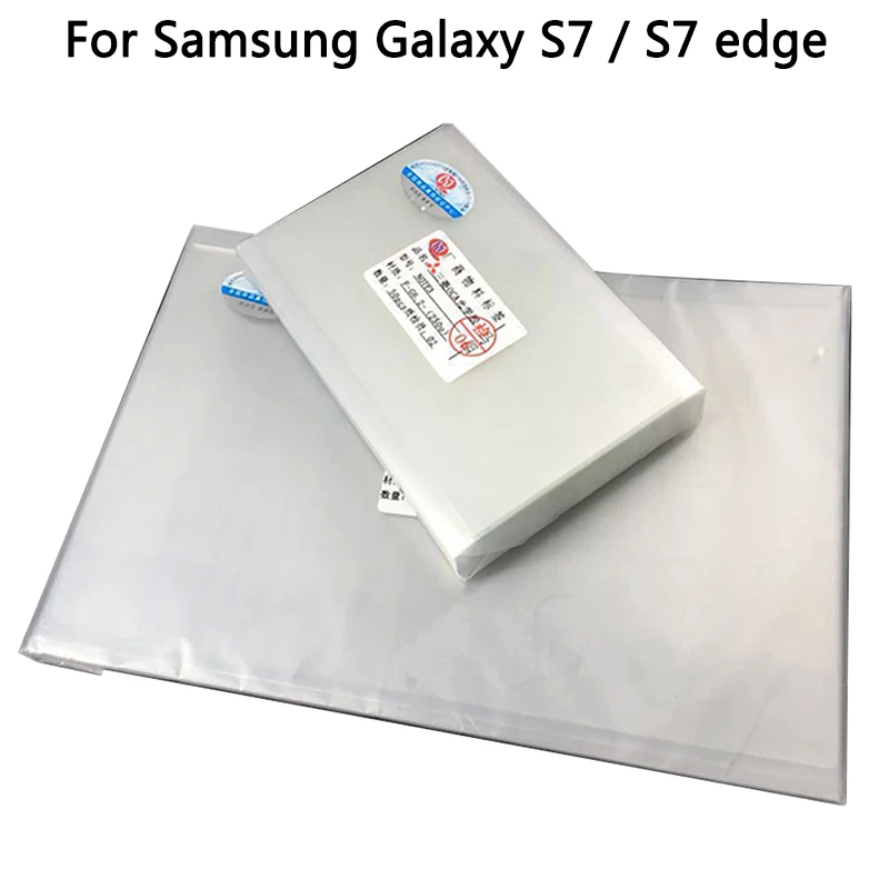 50 шт. Новый S2 S3 S4 S5 OCA клей двойной для Samsung Galaxy S6 edge S7 mitsubishi Оптический прозрачный