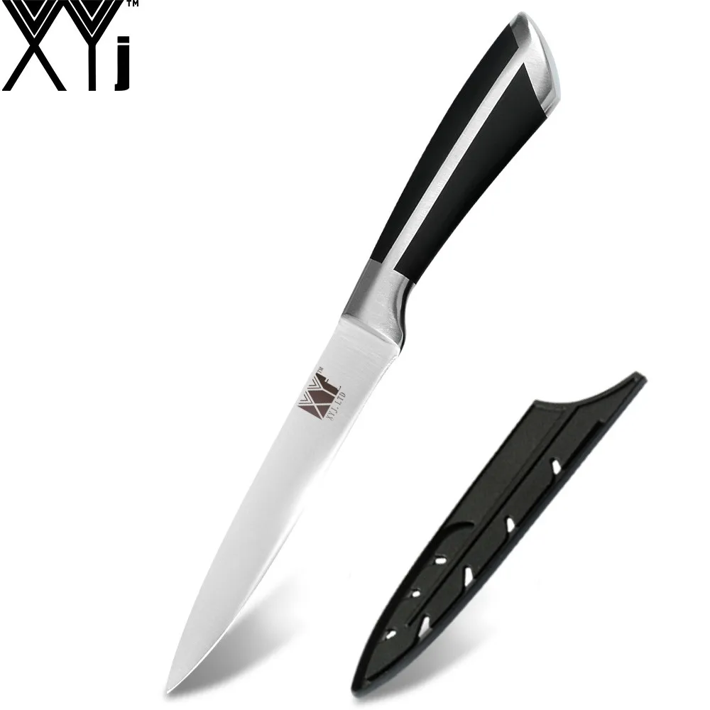 K.5 UTILITY KNIFE XYj готовка 7 комплект ножей 3CR13 из нержавеющей стали острое лезвие 13 ''Магнитный настенный держатель для ножей кухня аксессуар бесплатные чехлы - Цвет: K.5 UTILITY KNIFE