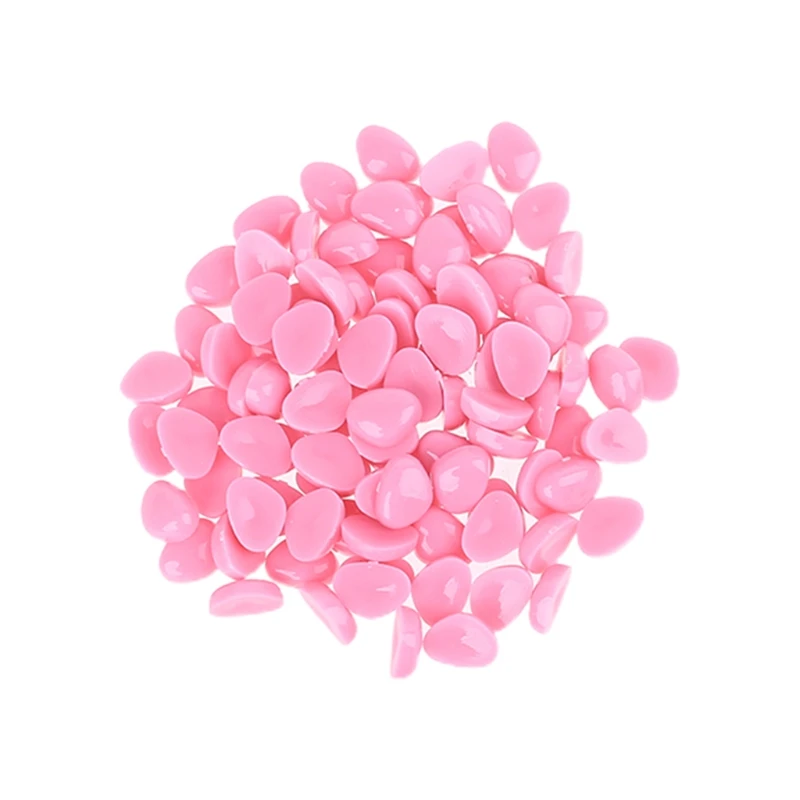 

(100pcs) Multiple Sizes Fake Noses Acrylic Doll Handworks and Craft Plastic Noses for Kids Gifts Making