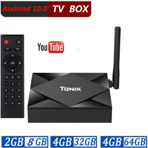 android 10 0 tv box smart allwinner h616 tanix tx6s max 4gb ram 64gb rom quadcore 6k dual wifi tx6 media player youtube free global shipping