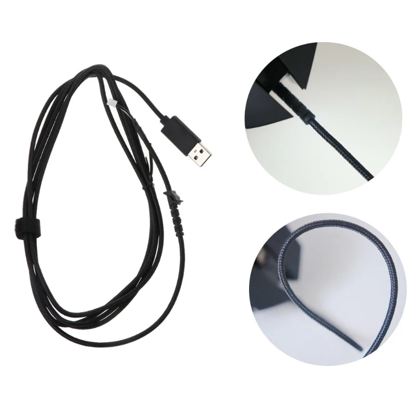 2.2M USB Mouse Cable Replacement for G502 Game Compatible with logitech Wire Repair Accessory N24 21 | Компьютеры и офис