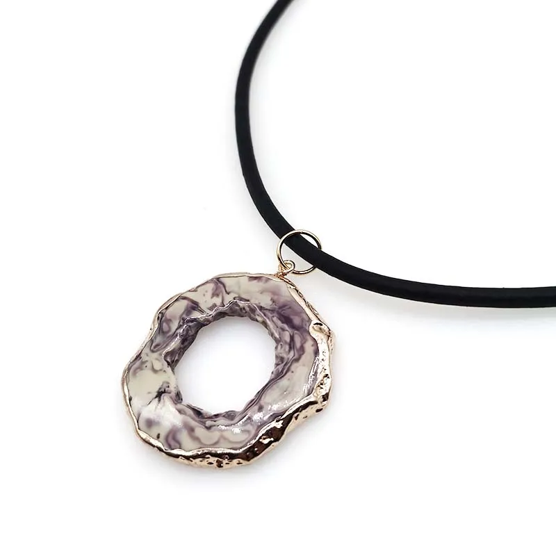 TOTABC Boho Этническая Стиль цепочка веревка ручной работы массивное ожерелье с