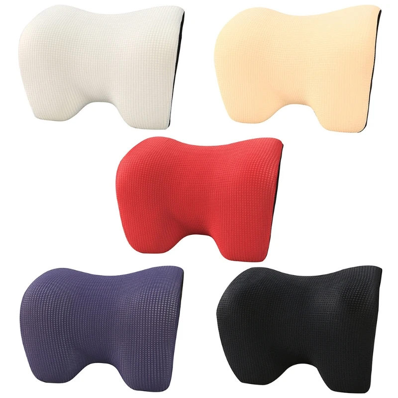 

Interior Auto Pillows Memory Foam Nap Soft Relieving Neck Stiffness Comfy Cover