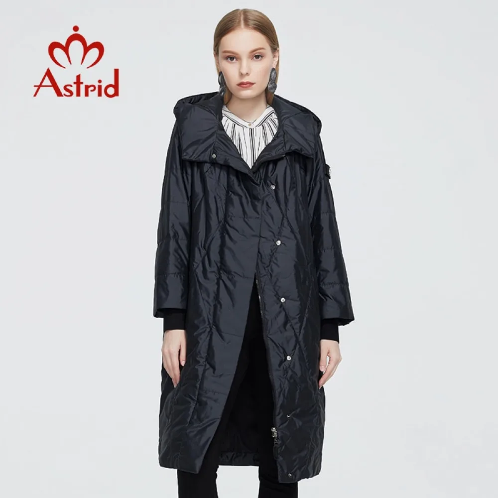 Новинка 2020 зимнее женское пальто Astrid Женская длинная теплая парка модная Толстая