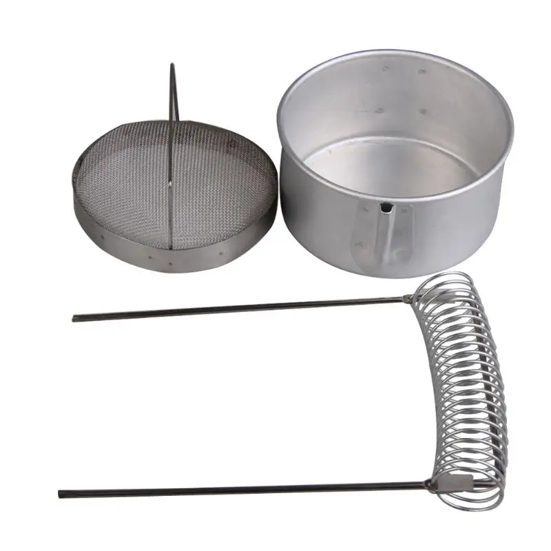 

New Stainless Steel Paint Brush Cleaner Spring Brush Pen Holder Paint Supplies