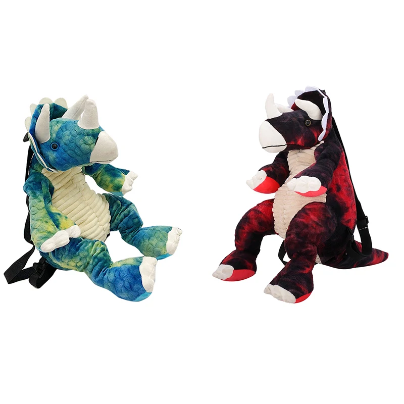 

ASDS-модный креативный 3D рюкзак с динозавром для родителей и детей, милый плюшевый рюкзак с рисунком животных, мини-сумка с динозаврами