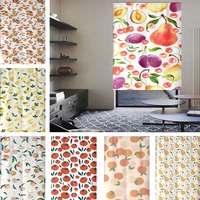 japanese door curtain nordic ins fruit print for kitchen bedroom restaurant decorative entrance partition half hanging curtains