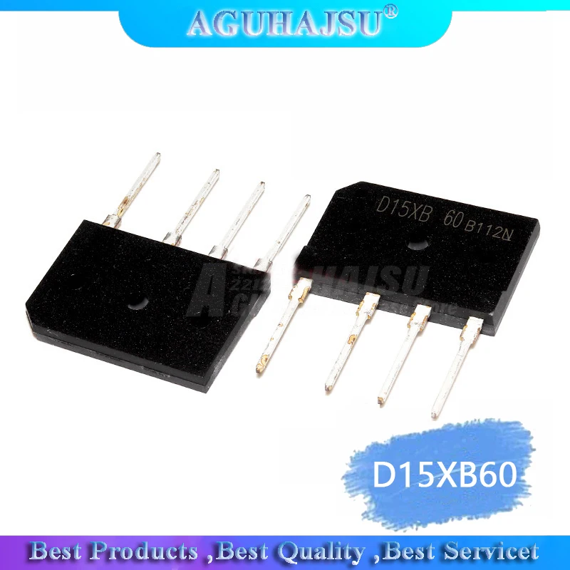5 шт. D15XB60 ZIP-4 D15XB 60 ZIP bridge выпрямитель и оригинальный IC