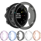 Силиконовый противоударный защитный чехол для смарт-часов Garmin Forerunner 45, Мягкий защитный чехол из ТПУ, прозрачная кожаная рамка