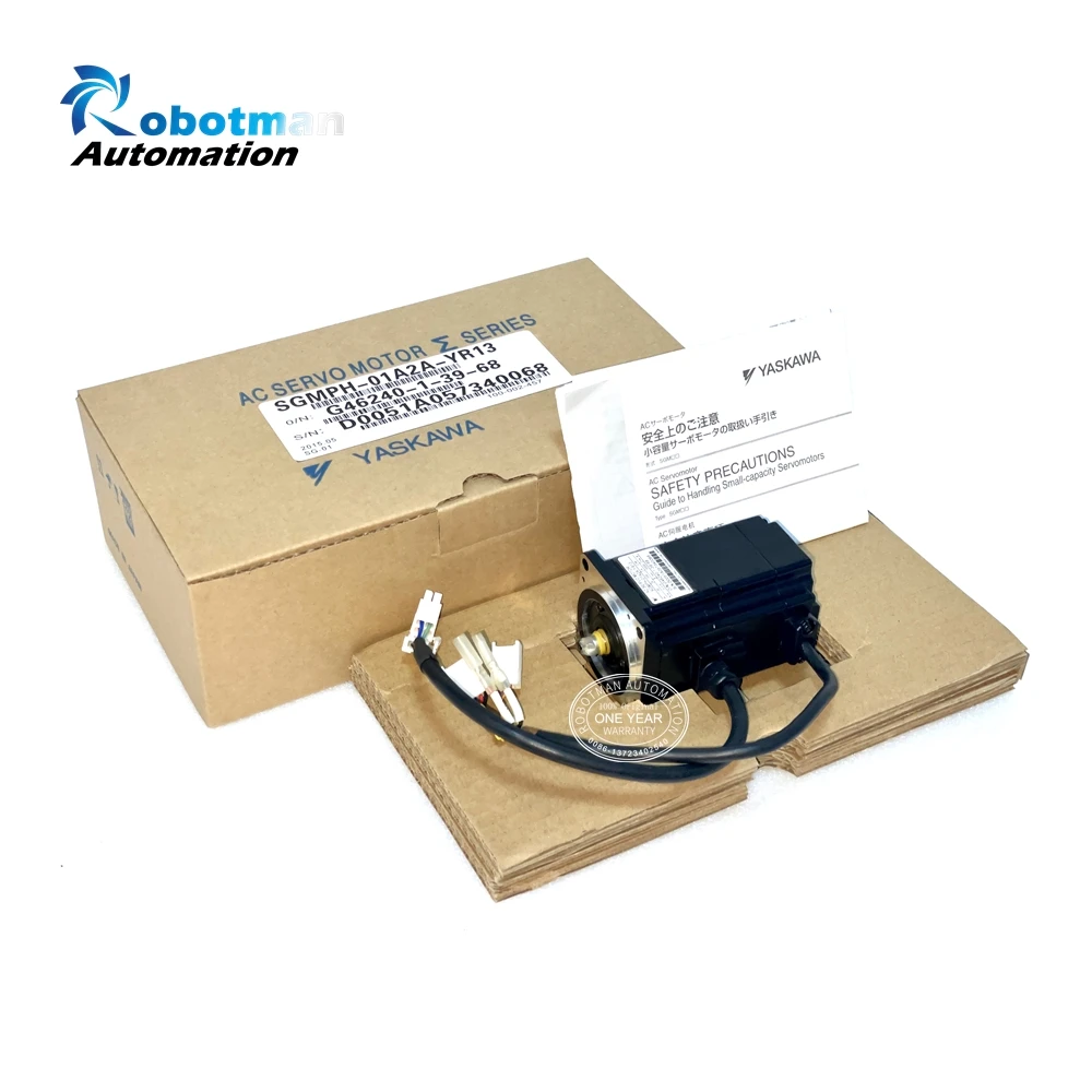 

New in box AC Servo Motor SGMPH-01A2A-YR11 SGMPH-01A2A-YR12 SGMPH-01A2A-YR13 100W 200V 0.89A With Free DHL/UPS/FEDEX