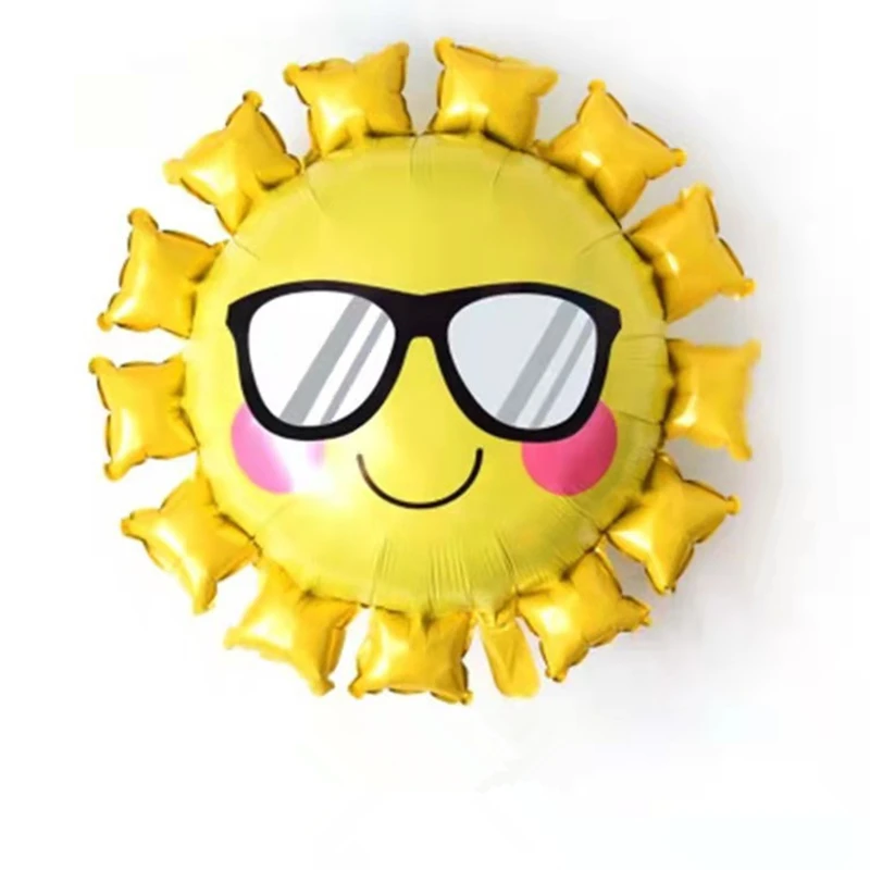 1pcRainbow смайлик солнце цветной цветок подсолнуха глаза от Солнца форма вечерние