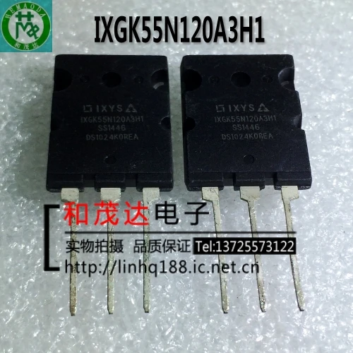 5 шт. новые оригинальные кнопки IXGK55N120A3H1 1200V 125A в 264 наличии на складе| |