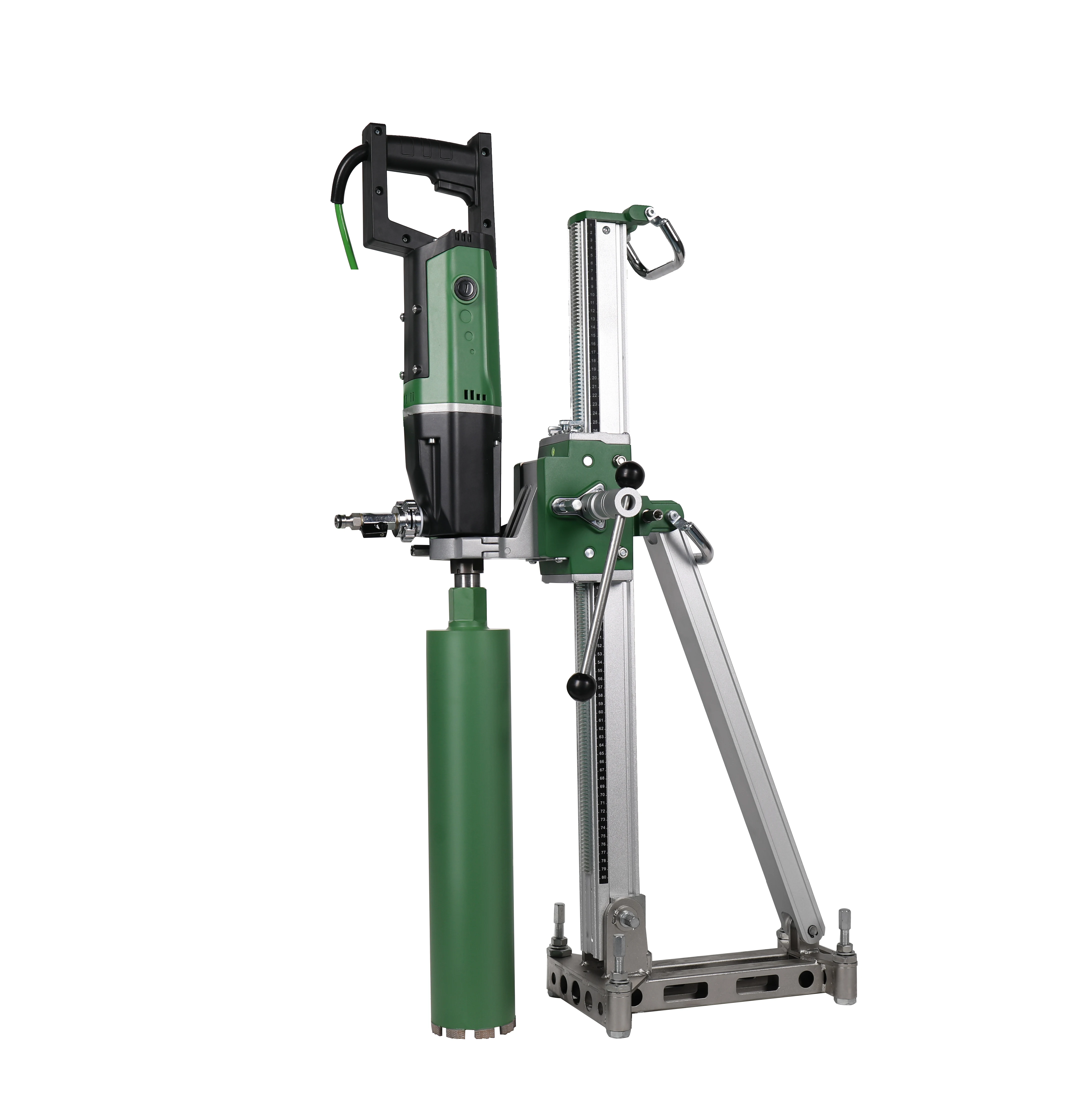 

Angle adjustment Max diameter 202mm drilling rig