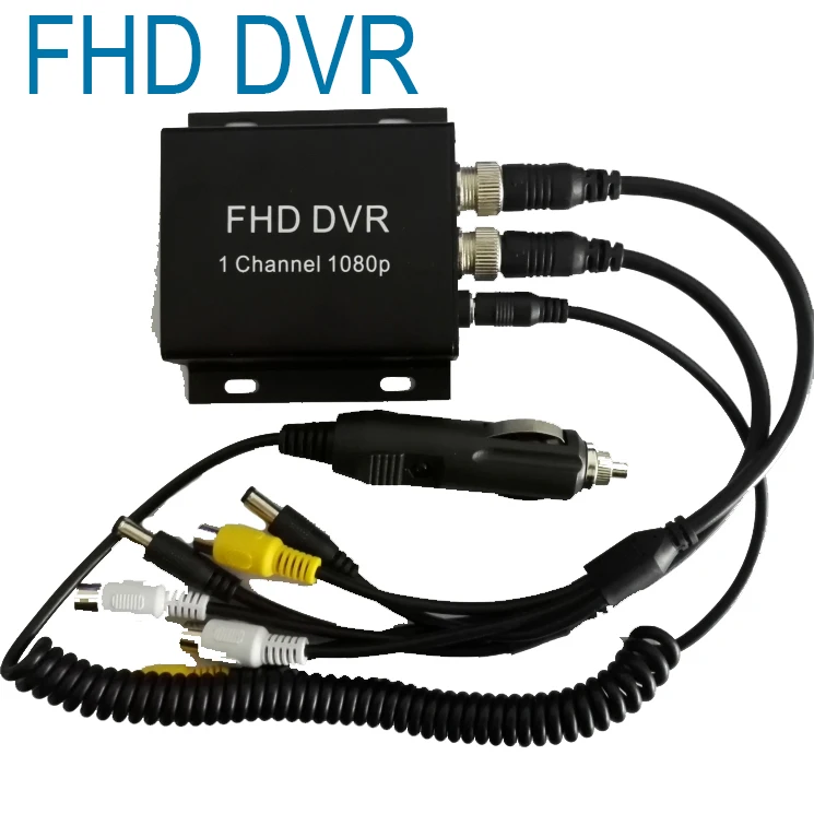 1 канал 2 в 1080P Full DVR CCTV AHD видеорегистратор для автомобильной автобусной системы