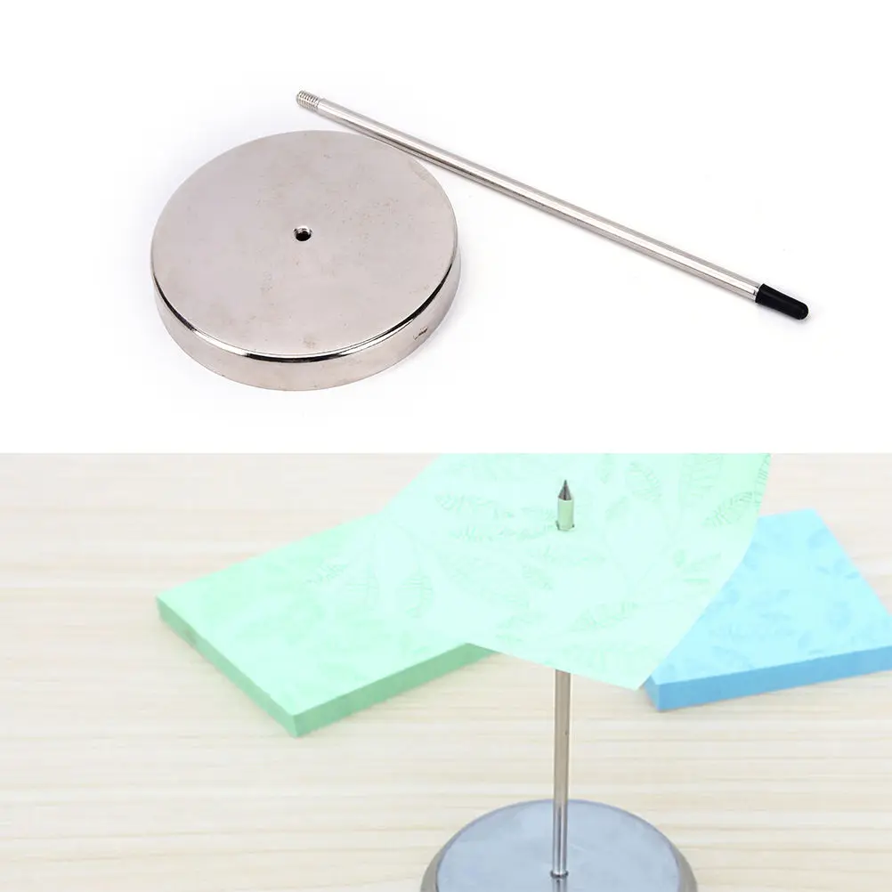 

Stainless Steel Straight Rod Paper Memo Holder Spike Stick for Bill Receipt kitchen Accessories