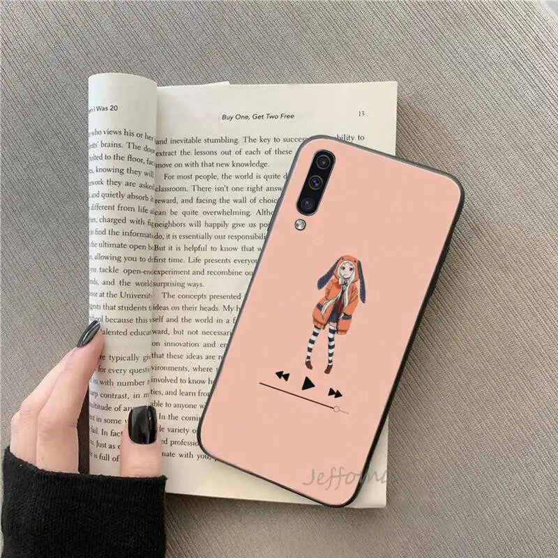 

Crazy Excitement anime Kakegurui Runa Phone Case For Samsung galaxy S note 7 8 9 10 20 fe edge A 6 10 20 30 50 51 70 lite plus